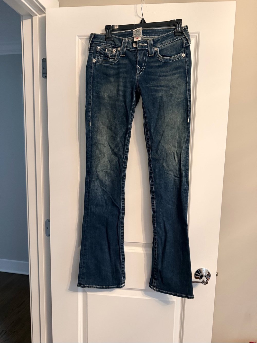True Religion Dark Blue BootcutJeans